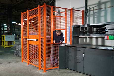 Wire Mesh Partitions and Walls - SafeRack