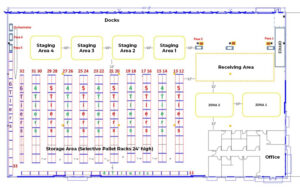 Gloval shipping Floorplan