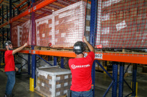 Pallet Rack Safety Nets